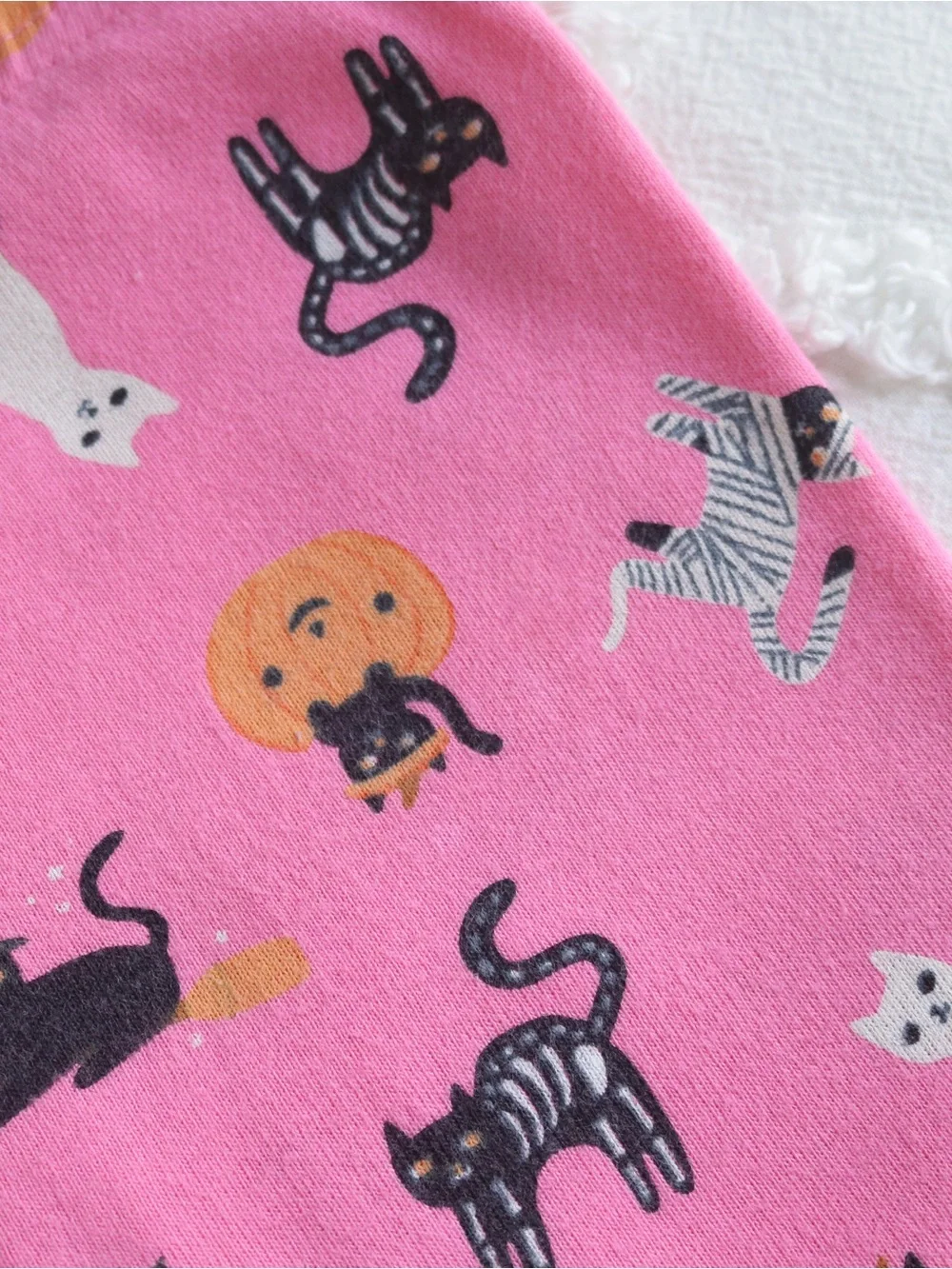 Old Navy | Halloween Wicked Cute Black Cat & Haunted House Pumpkin Ghost PJ Set